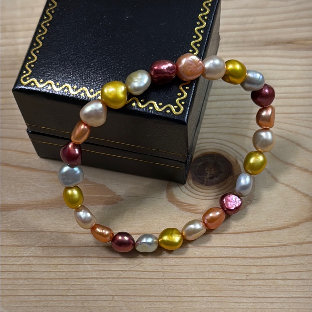 Multicolor Pearl Bracelet